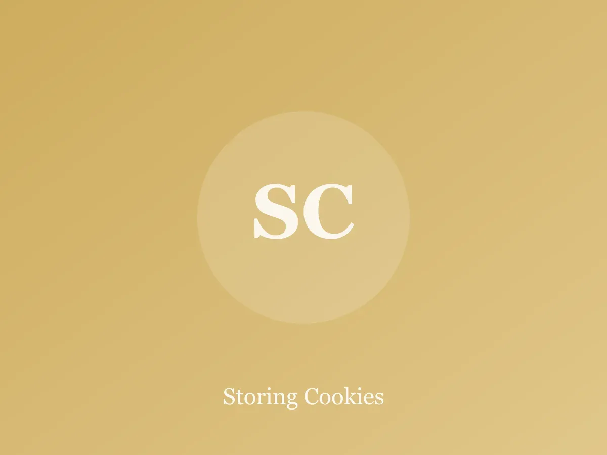 Homemade cookies stored in a glass jar with a slice of bread
