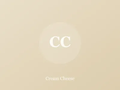 Cream Cheese — baking ingredient