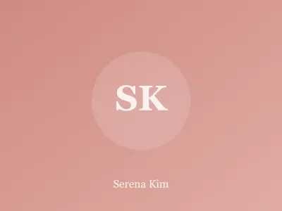 Portrait placeholder for Serena Kim, founder of Serenity Sweets