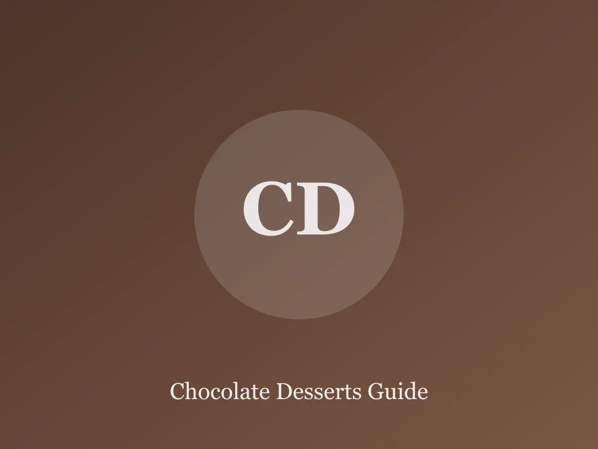 Spread of chocolate desserts including cake, brownies and cookies